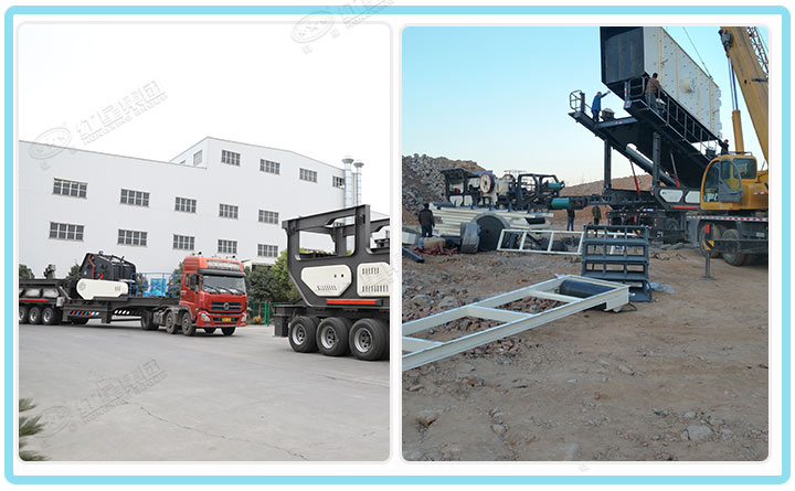 設備發貨、安裝現場